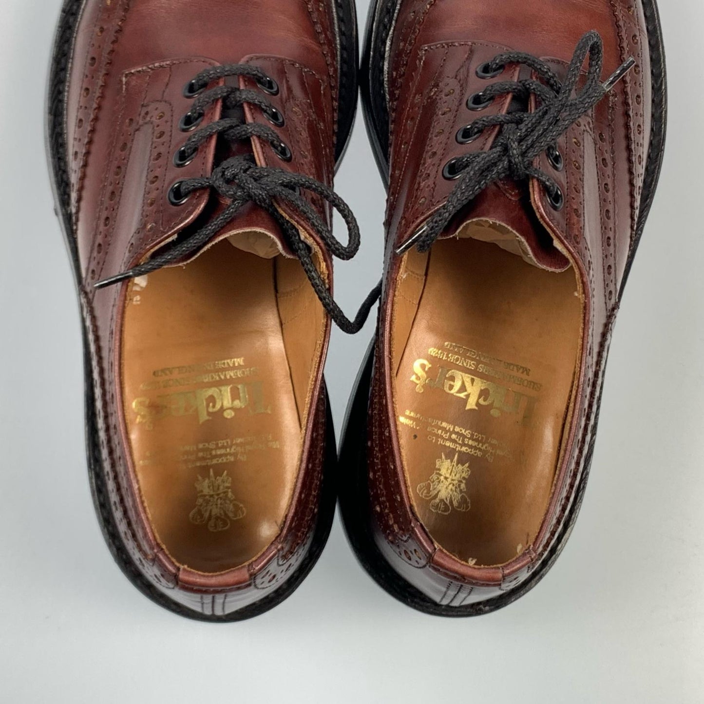 【中古】Tricker's | トリッカーズ BOURTON その他靴 M5633 UK7.5(26.5cm程度) ブラウン