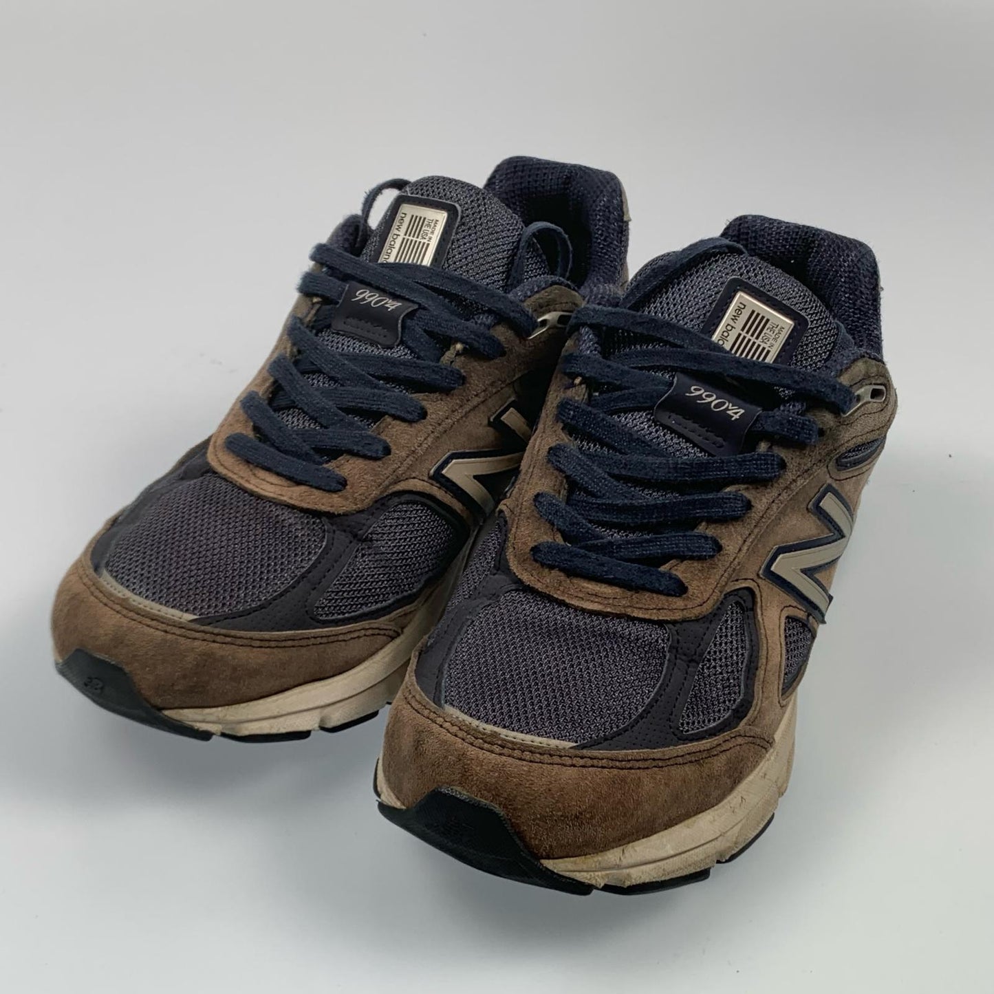 【中古】NEW BALANCE | ニューバランス スニーカー M990NV4 ネイビー 26.5cm