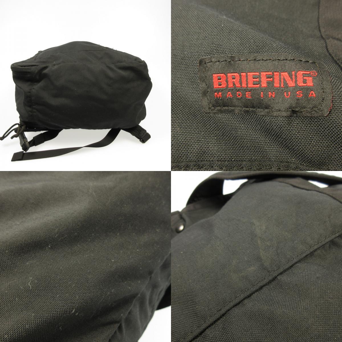 【中古】BRIEFING | ブリーフィング FATHER'S BAG その他バッグ ブラック
