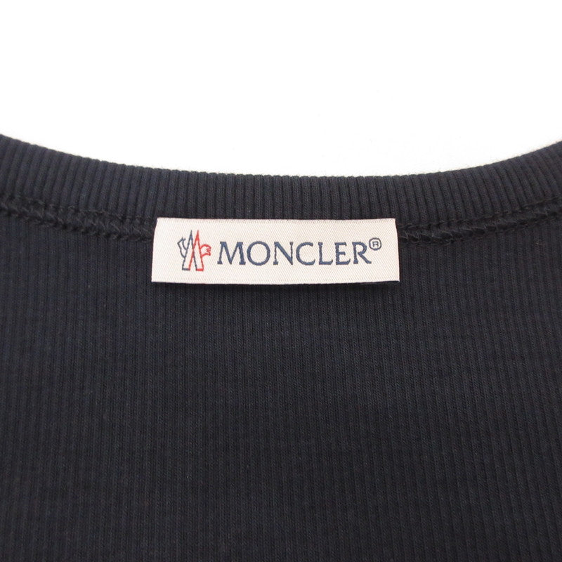 【中古】MONCLER | モンクレール タンクトップ I10938P00001 89A0D 国内正規品 ネイビー サイズ:L