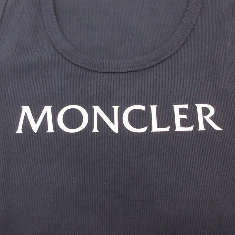 【中古】MONCLER | モンクレール タンクトップ I10938P00001 89A0D 国内正規品 ネイビー サイズ:L