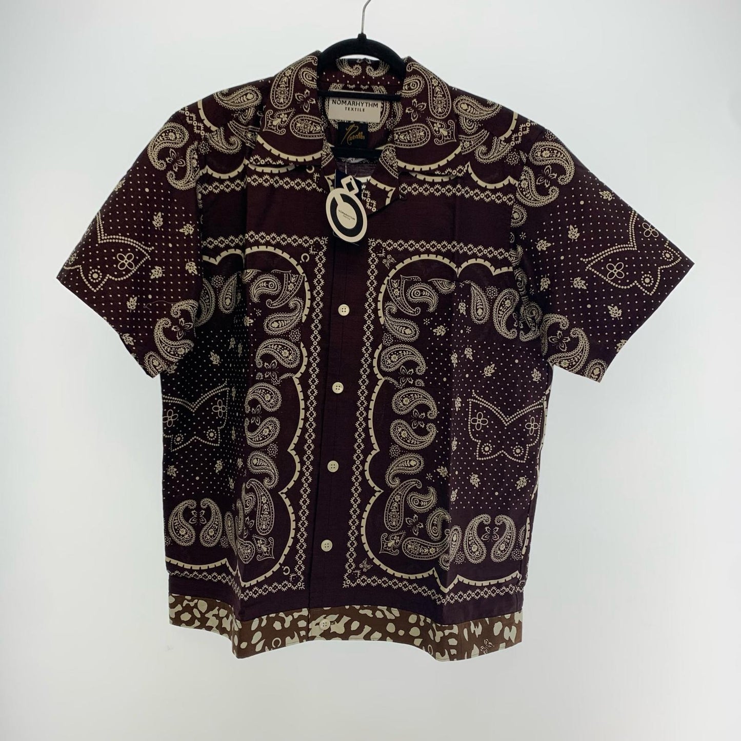 【中古】Needles | ニードルス Bandana Shirt 半袖シャツ N39-NN01 2025S/S