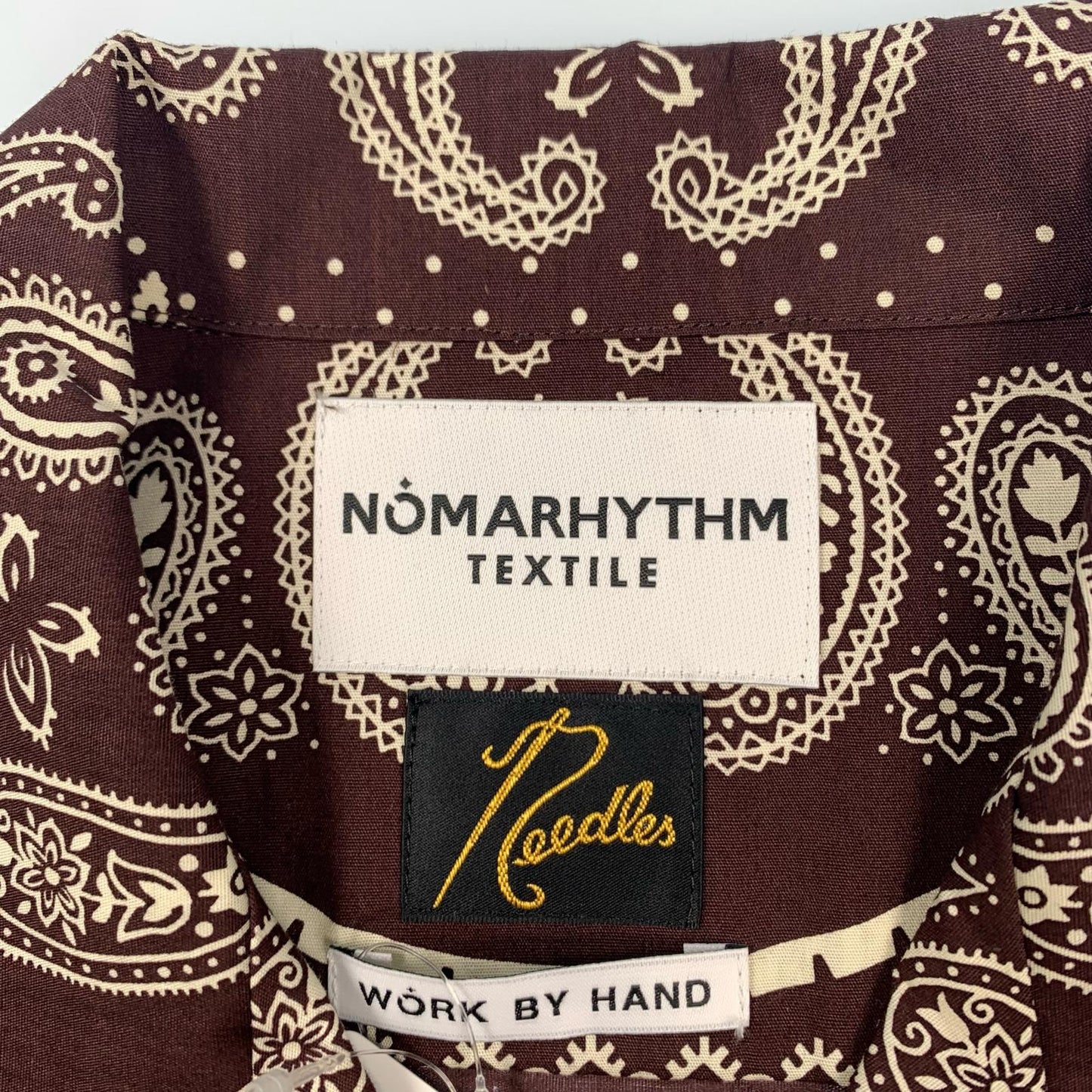 【中古】Needles | ニードルス Bandana Shirt 半袖シャツ N39-NN01 2025S/S
