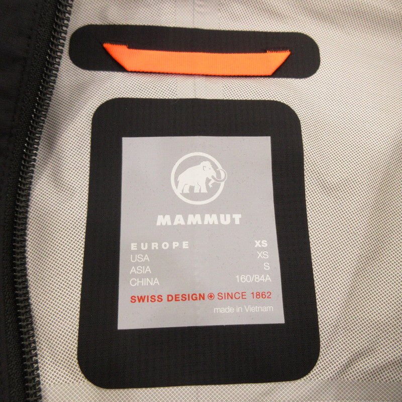 【中古】Mammut | マムート Microlayer 2.0 HS Hooded Jacket マウンテンパーカー 1010-28661 ブラック サイズ:S