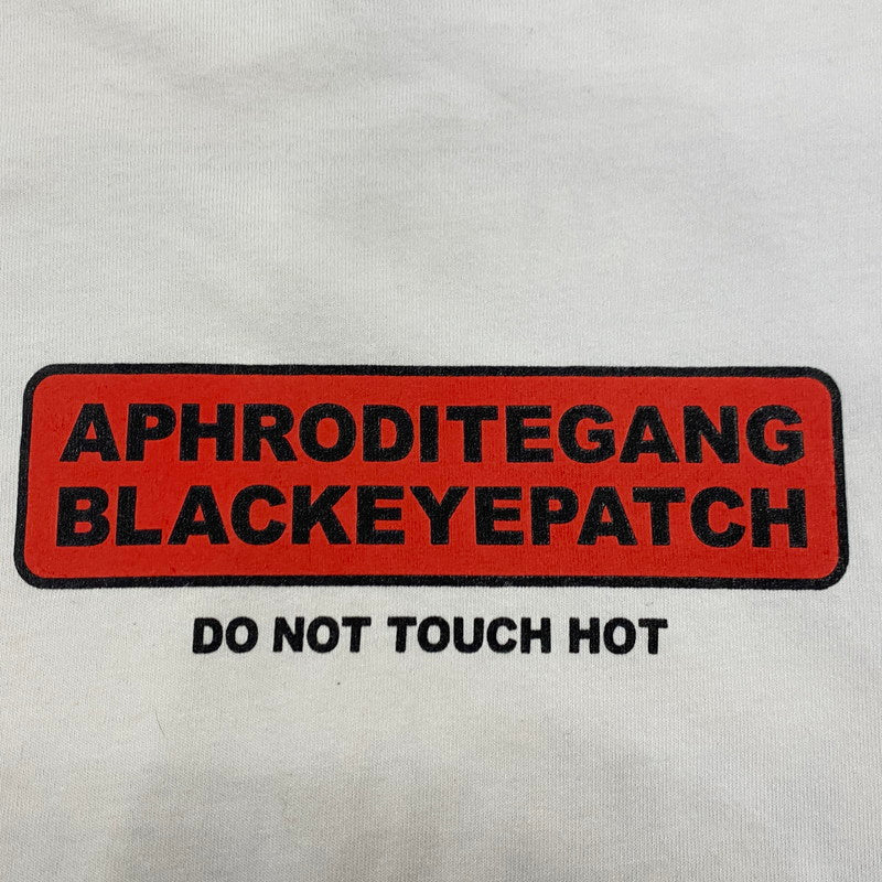 【中古】BlackEyePatch | ブラックアイパッチ APHRODITE GANG 半袖Tシャツ BEPSS21EI08 ホワイト サイズ:XL