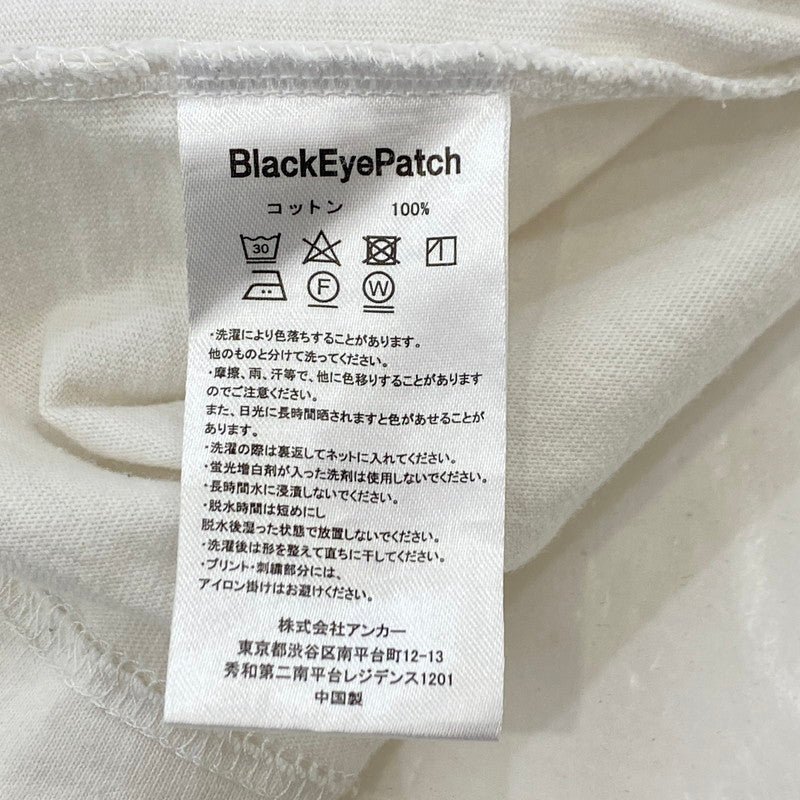 【中古】BlackEyePatch | ブラックアイパッチ APHRODITE GANG 半袖Tシャツ BEPSS21EI08 ホワイト サイズ:XL