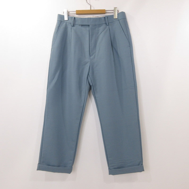 【中古】WACKOMARIA | ワコマリア PLEATED TROUSERS その他ボトムス ライトブルー サイズ:M