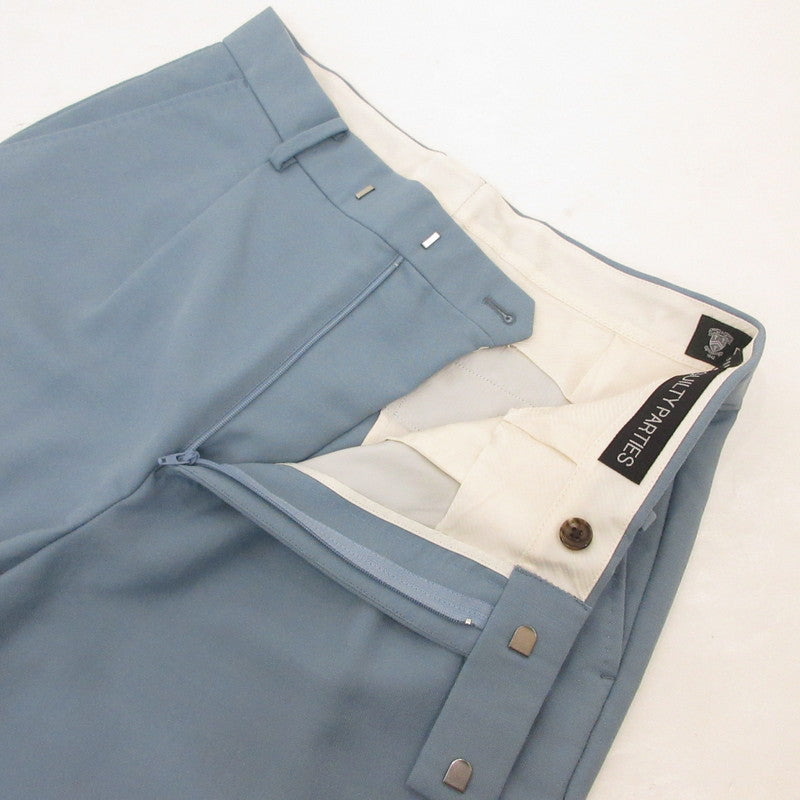 【中古】WACKOMARIA | ワコマリア PLEATED TROUSERS その他ボトムス ライトブルー サイズ:M