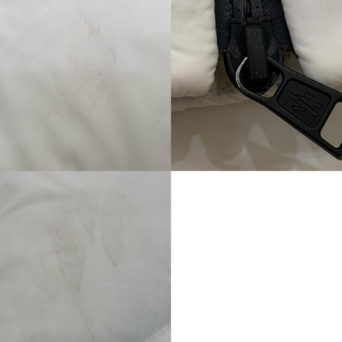 【中古】MONCLER | モンクレール IWAKI ダウンジャケット H20911A00187 2022A/W 国内正規品 ホワイト サイズ:2