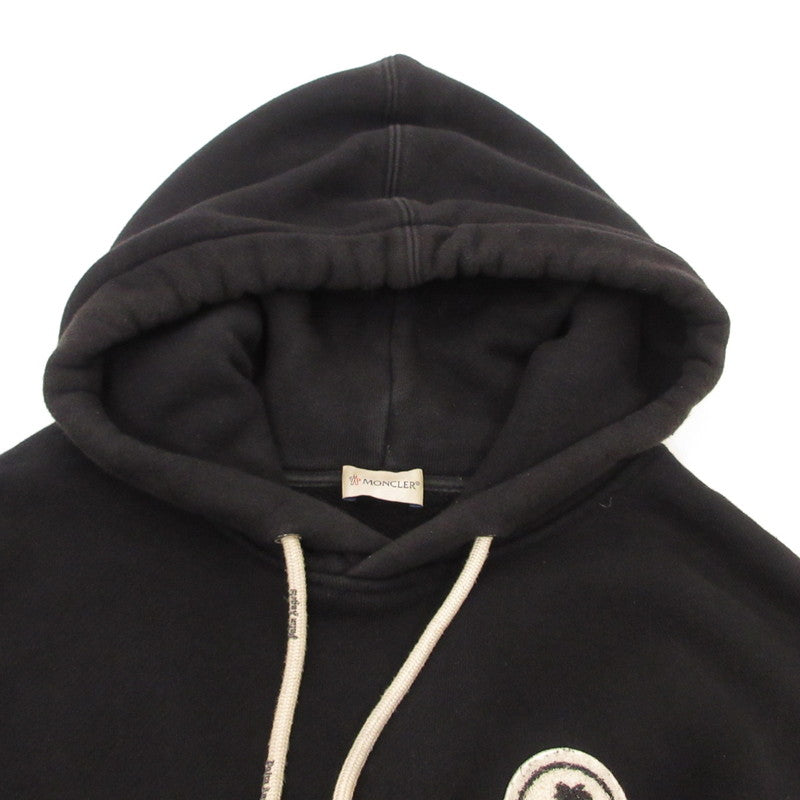 【中古】MONCLER | モンクレール パーカー H209L8G00007 国内正規品 ブラック サイズ:S