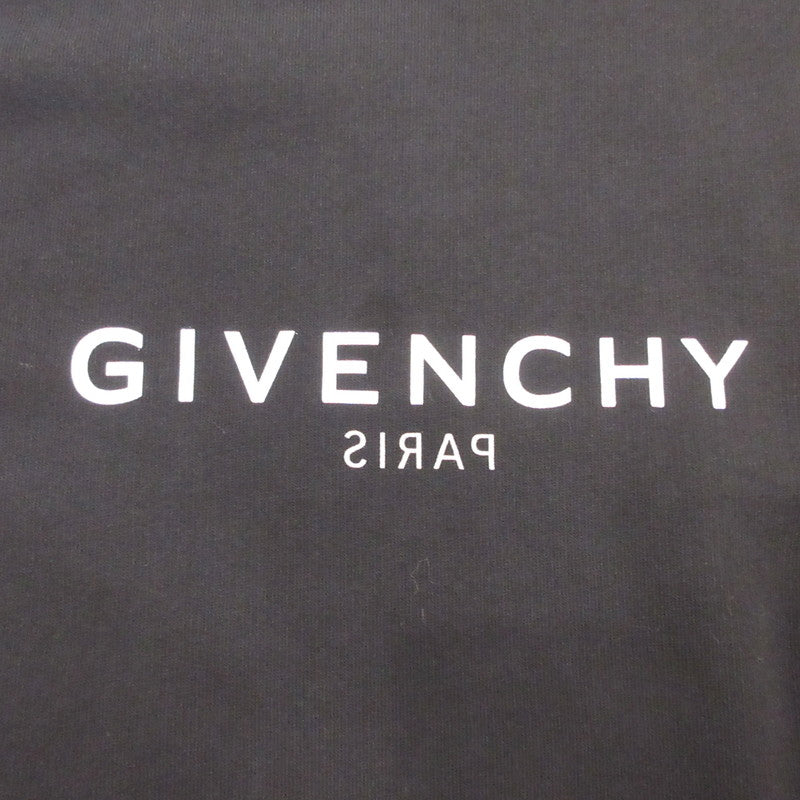 【中古】GIVENCHY | ジバンシィ リバーススリムスウェットシャツ スウェット BMJ0CB3Y6A 国内正規品 ブラック サイズ:L