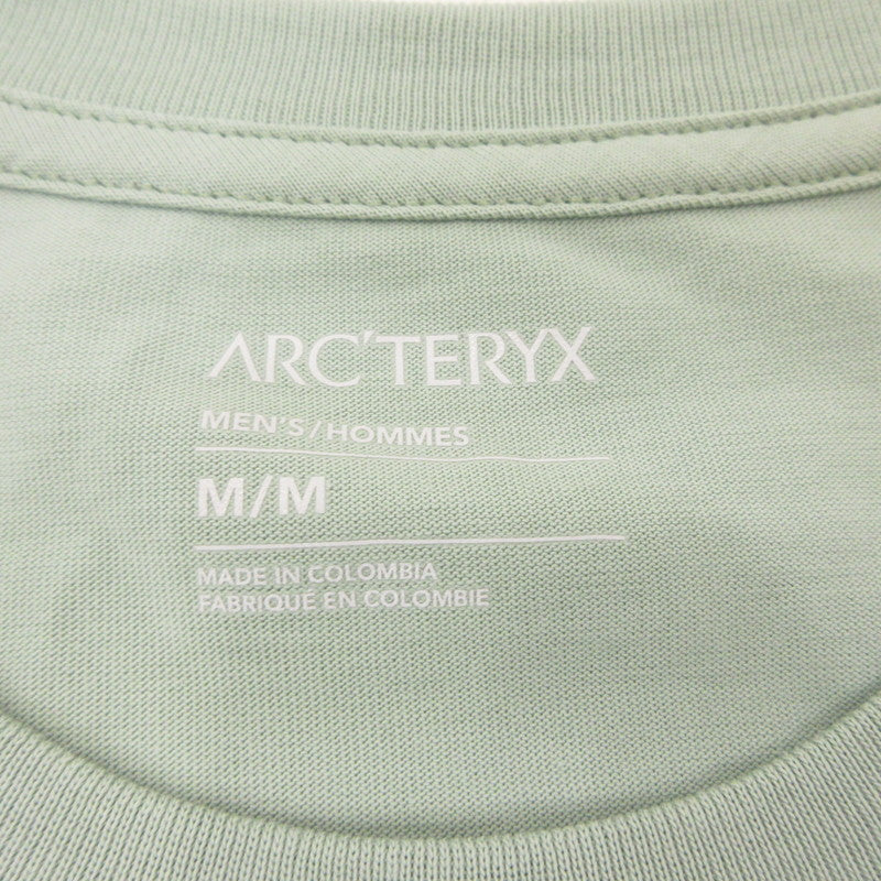 【中古】ARC'TERYX | アークテリクス Arc'Word Logo SS 半袖Tシャツ X000007991 ライトグリーン サイズ:M