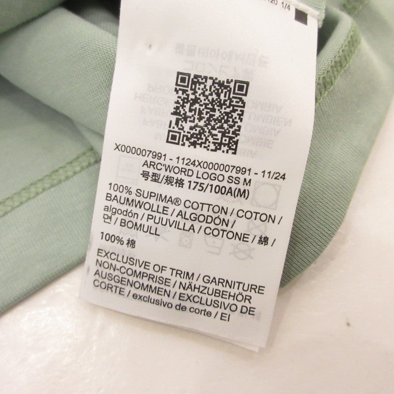 【中古】ARC'TERYX | アークテリクス Arc'Word Logo SS 半袖Tシャツ X000007991 ライトグリーン サイズ:M