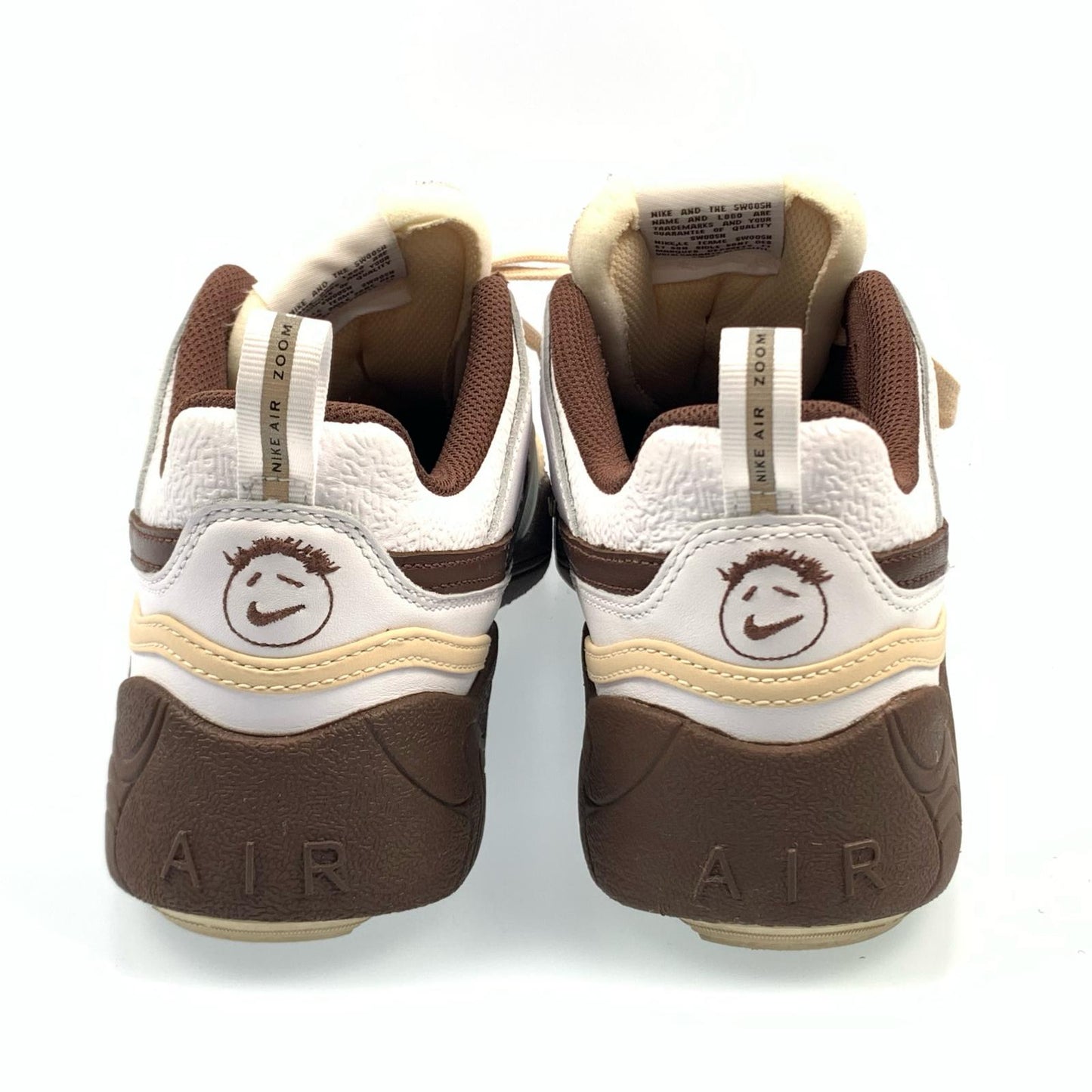 【中古】NIKE | ナイキ ZOOM FIELD JAXX LIGHT CHOCOLATE スニーカー HQ3073-100 ホワイト 27cm