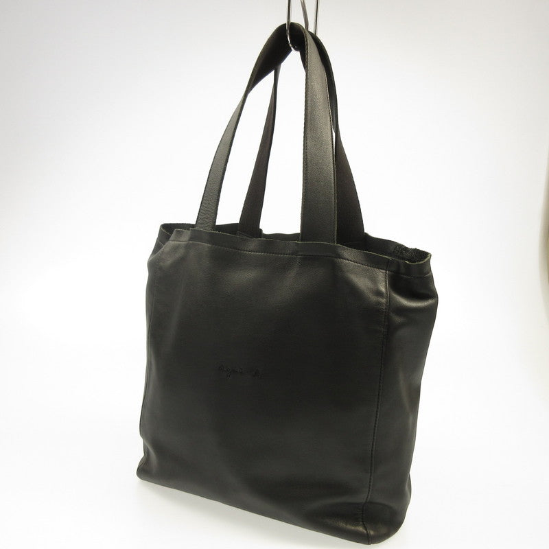 【中古】agnes b. | アニエスベー PETER トートバッグ PAH02-05 ブラック