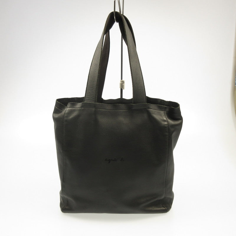 【中古】agnes b. | アニエスベー PETER トートバッグ PAH02-05 ブラック