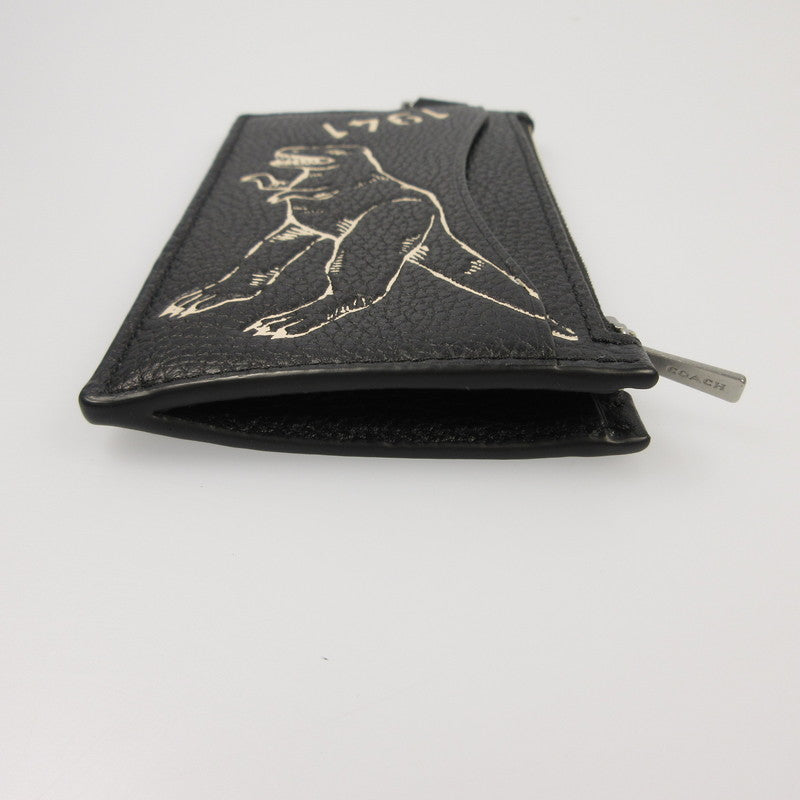 【中古】COACH | コーチ ジップカードケーススケッチプリント その他バッグ CAO02