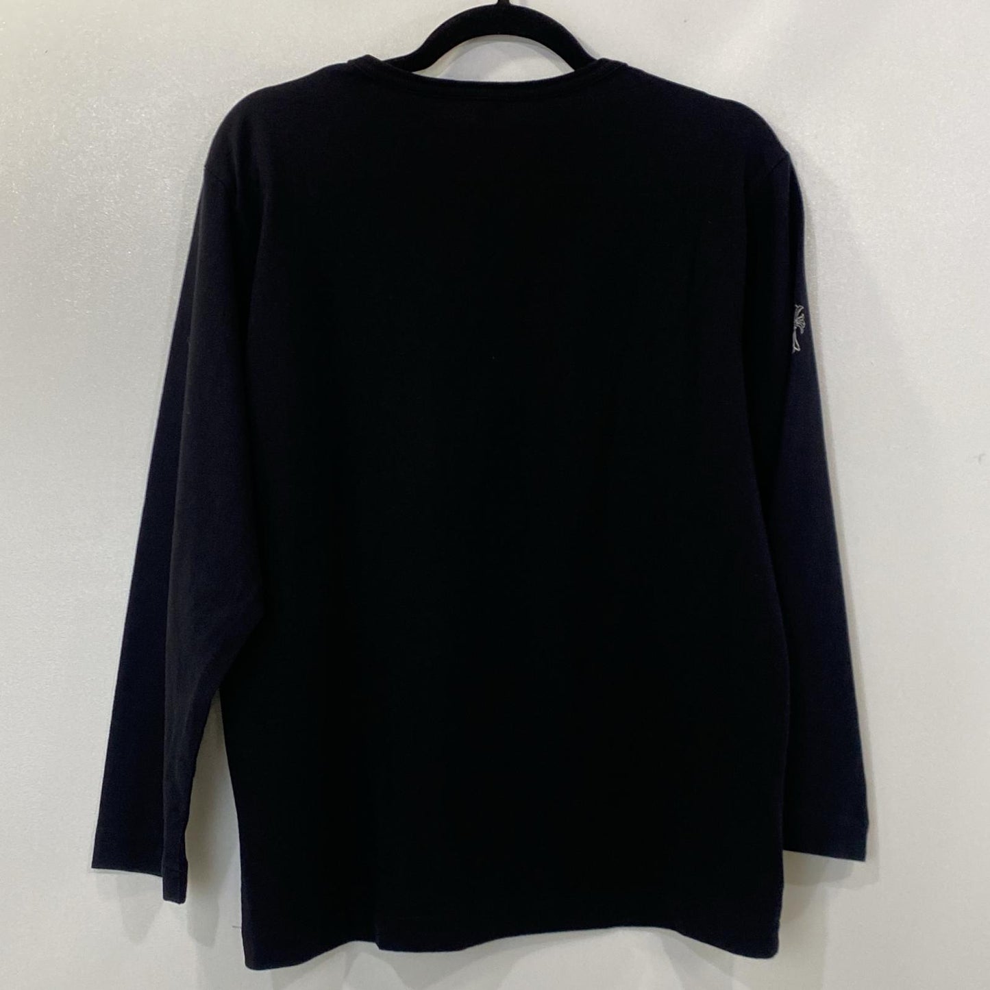 【中古】CHROME HEARTS | クロムハーツ GRP Y NOT L/S TEE 長袖Tシャツ 国内正規品 ブラック サイズ:S