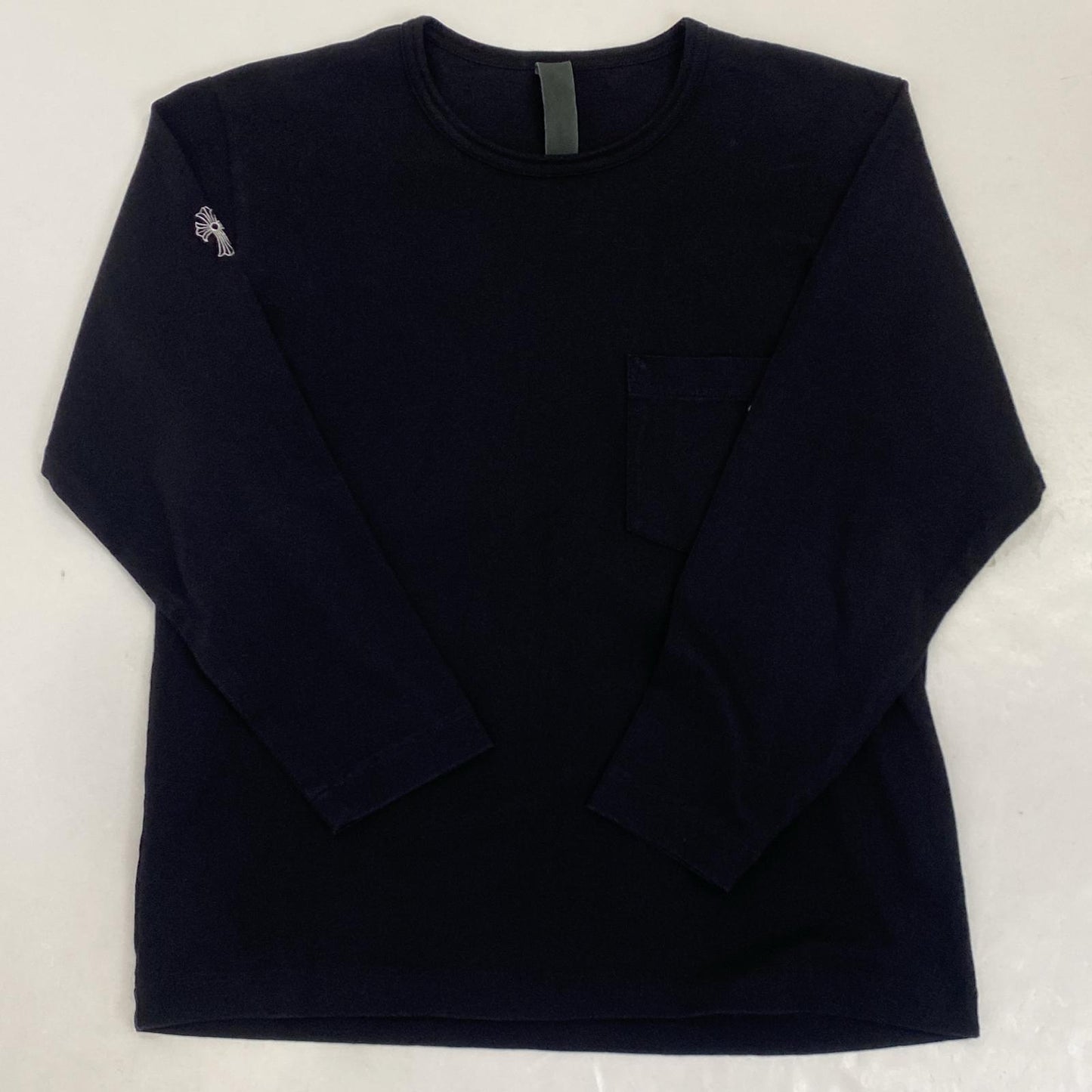 【中古】CHROME HEARTS | クロムハーツ GRP Y NOT L/S TEE 長袖Tシャツ 国内正規品 ブラック サイズ:S
