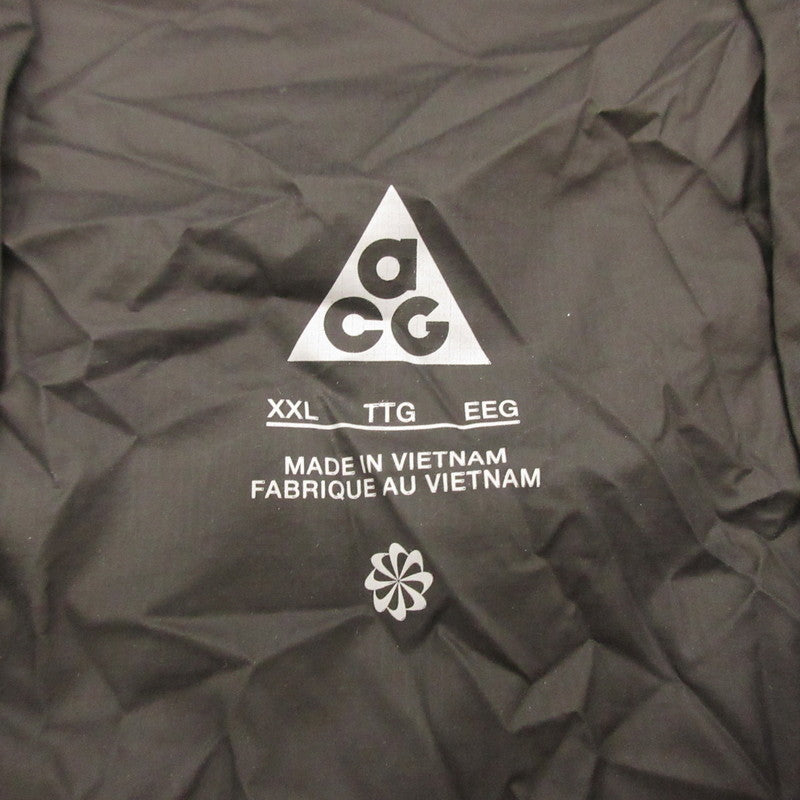 【中古】NIKE ACG | ナイキ エーシージー ACG WNDPRF CNDR CNE JKT ナイロンジャケット DB0979-013 ブラック サイズ:XXL