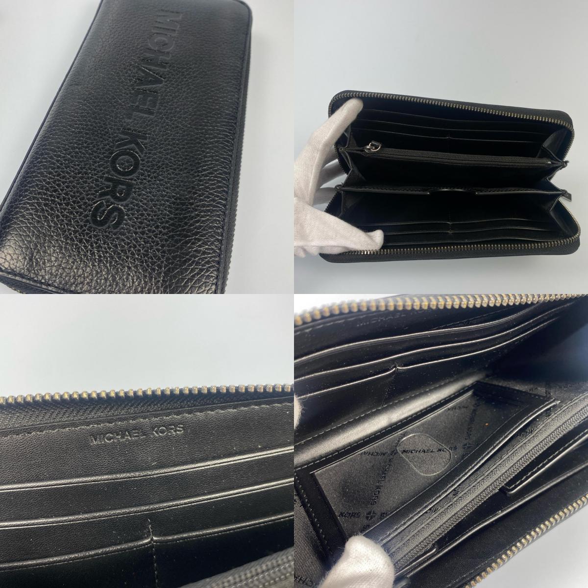 【中古】Michael Kors | マイケルコース 長財布 36S4LCOZ3L 2024A/W ブラック