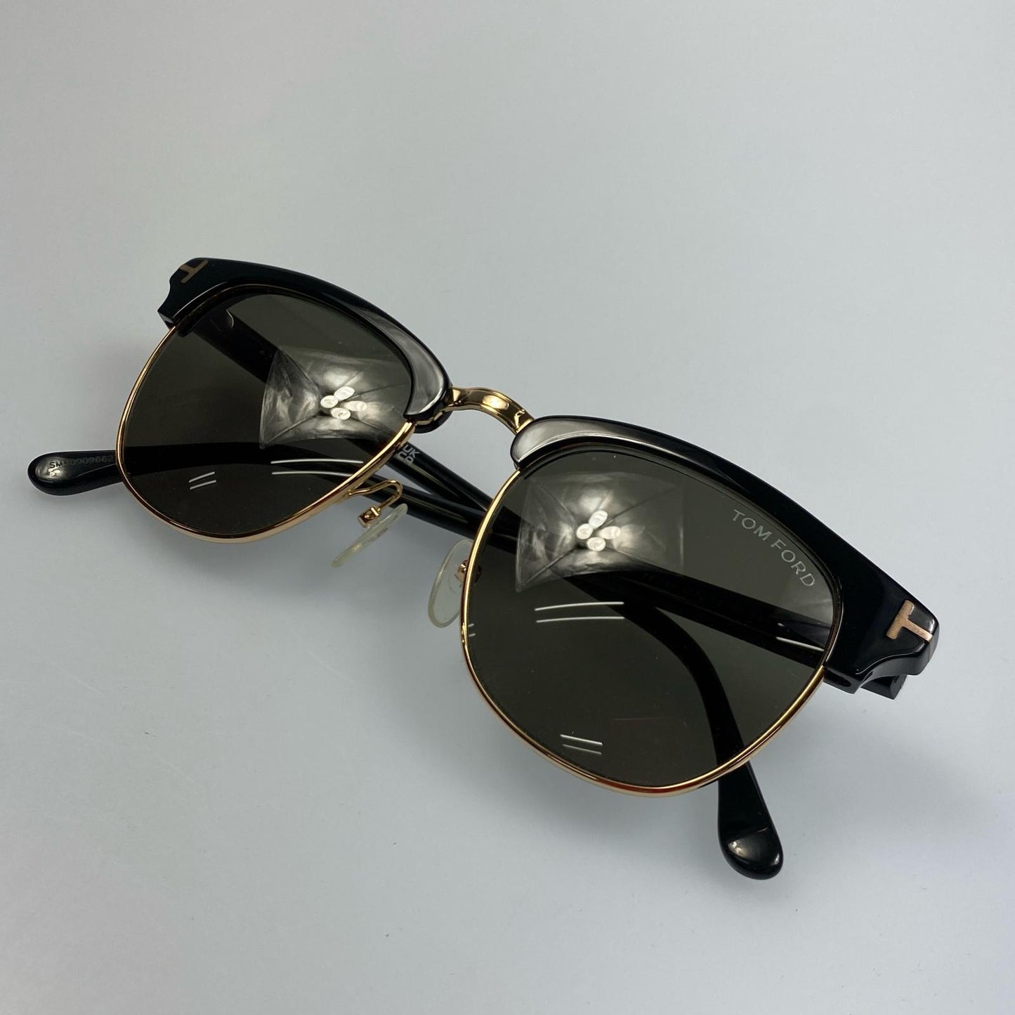 【中古】TOM FORD | トムフォード Henry サングラス TF248-05N サイズ:51□20 ブラック