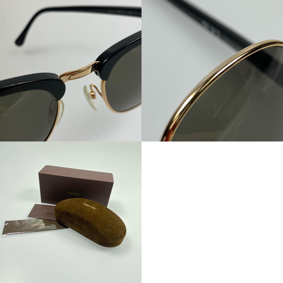 【中古】TOM FORD | トムフォード Henry サングラス TF248-05N サイズ:51□20 ブラック