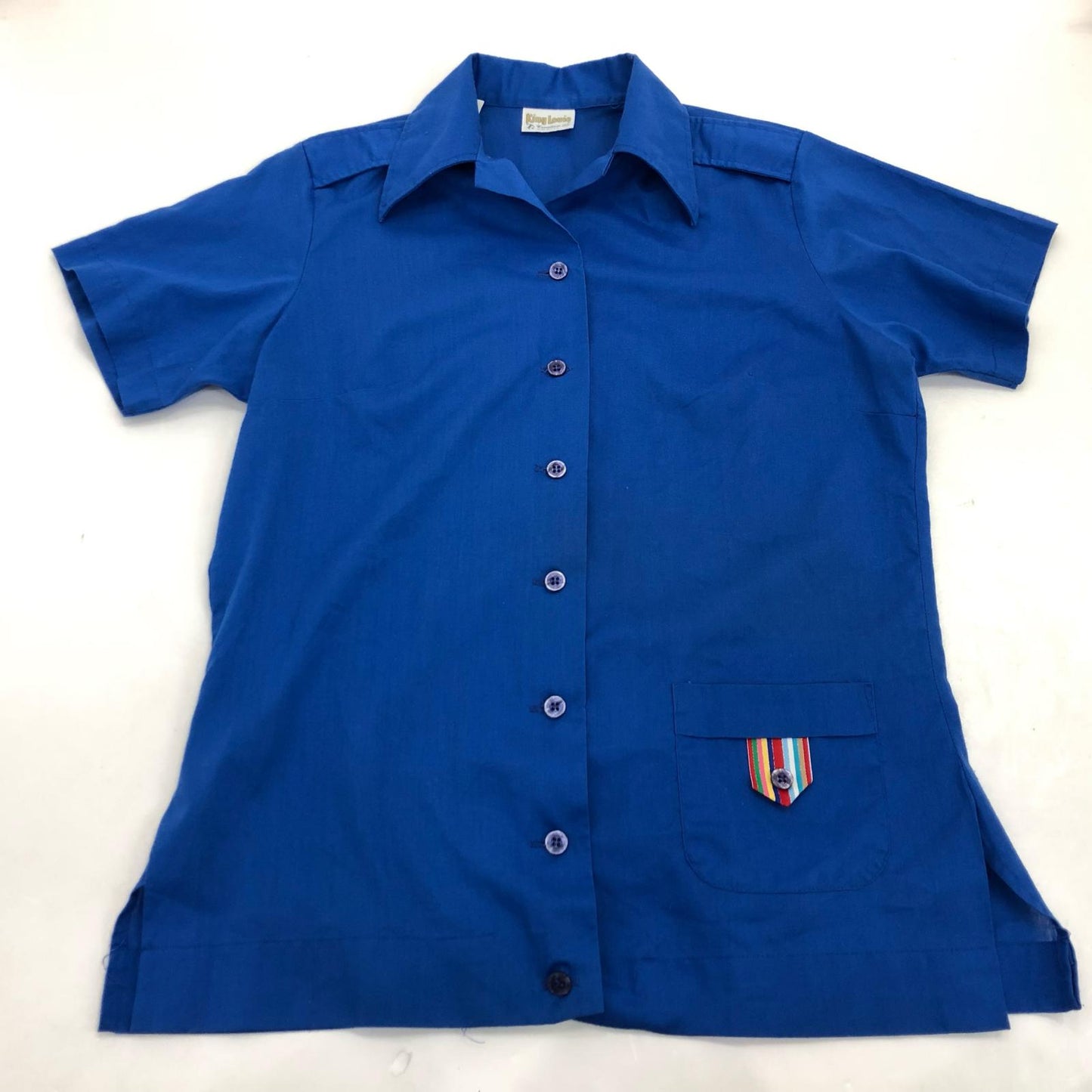 【中古】King Louie | キングルイ TROTWOOD その他トップス 70s ブルー サイズ:34