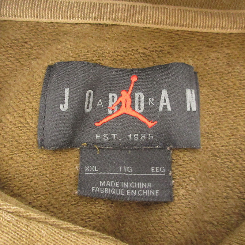 【中古】JORDAN | ジョーダン ESS STMT WASH FLEECE PULLOVER L/S パーカー DR3088-385 2022A/W オリーブ