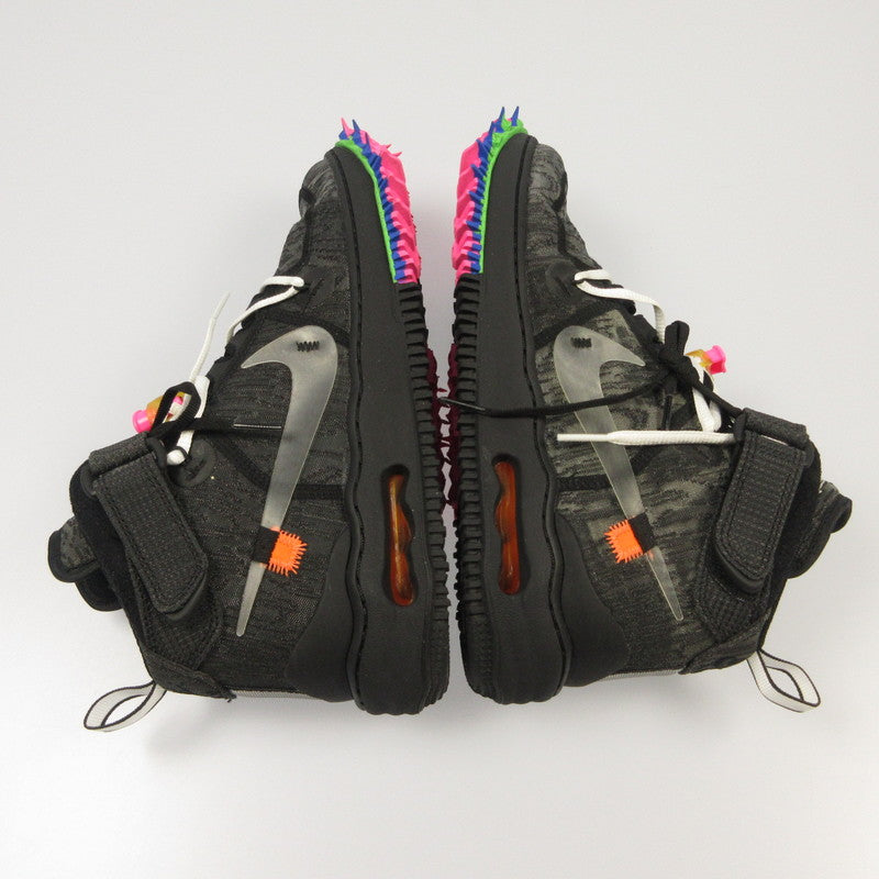 【中古】NIKE | ナイキ Air Force 1 Mid 'black' スニーカー DO6290-001 ブラック 27cm