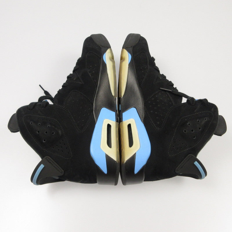 【中古】NIKE | ナイキ AIR JORDAN 6 RETRO 'UNC' スニーカー 384664-006 ブラック 27.5cm