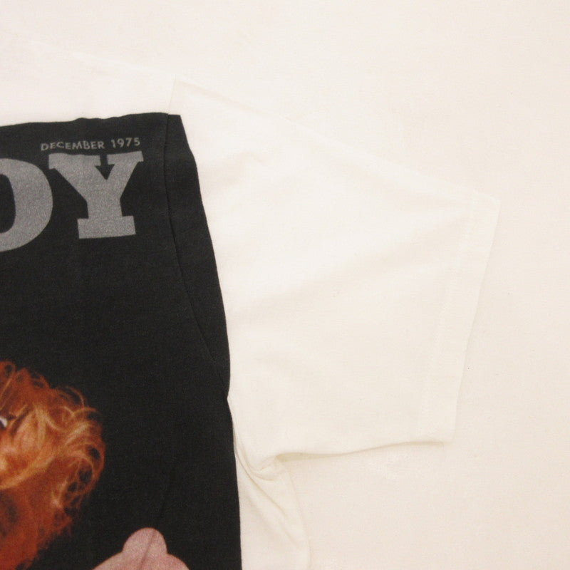 【中古】HYSTERIC GLAMOUR | ヒステリックグラマー DECEMBER 1975COVER シャボン玉 半袖Tシャツ 1253CT03 ホワイト サイズ:M
