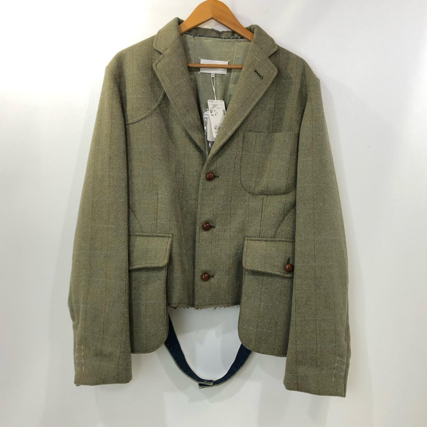 【中古】Maison Margiela | メゾンマルジェラ 再構築ドッキングジャケット その他アウター S30FZ0033 2022S/S 国内正規品 サイズ:50