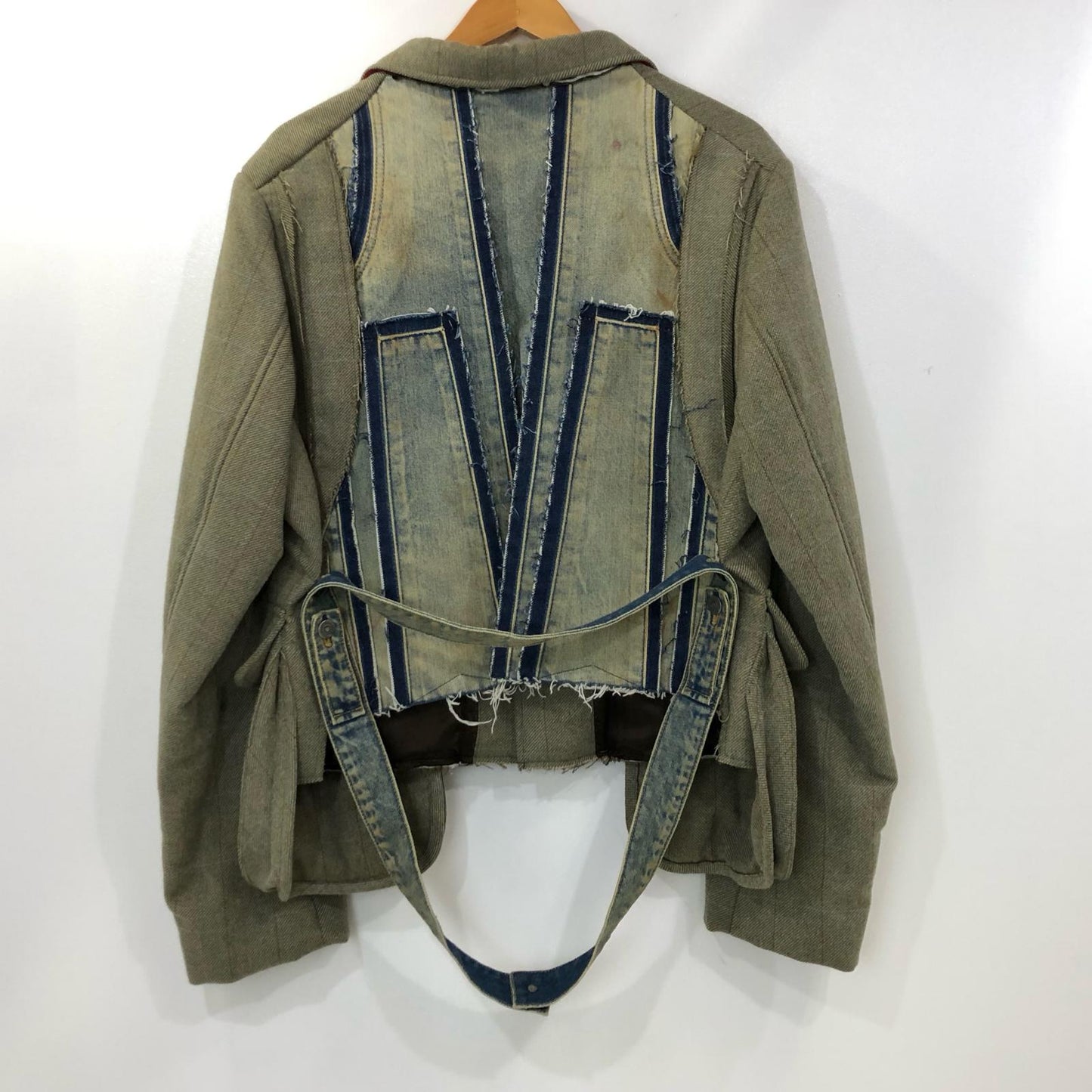【中古】Maison Margiela | メゾンマルジェラ 再構築ドッキングジャケット その他アウター S30FZ0033 2022S/S 国内正規品 サイズ:50