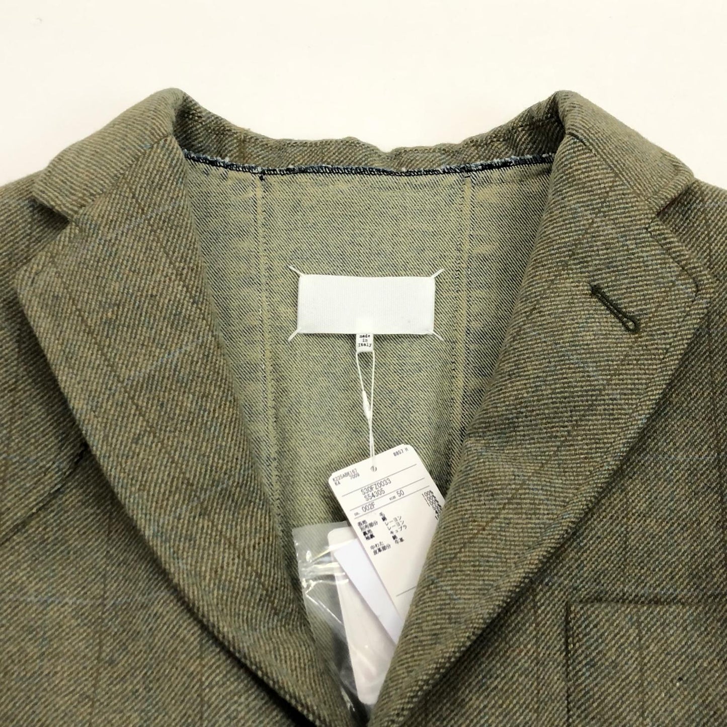 【中古】Maison Margiela | メゾンマルジェラ 再構築ドッキングジャケット その他アウター S30FZ0033 2022S/S 国内正規品 サイズ:50