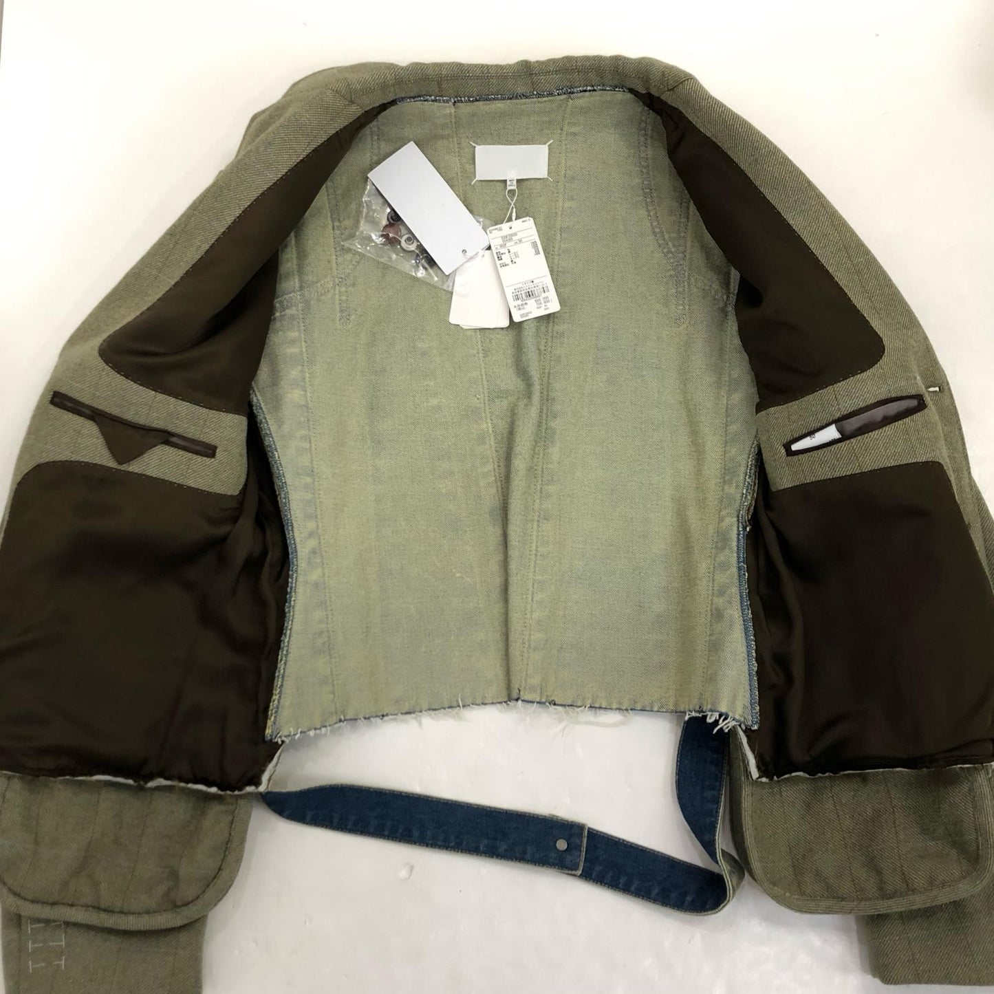 【中古】Maison Margiela | メゾンマルジェラ 再構築ドッキングジャケット その他アウター S30FZ0033 2022S/S 国内正規品 サイズ:50