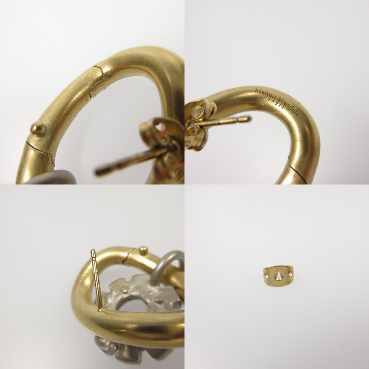 【中古】Maison Margiela | メゾンマルジェラ フラワーモチーフ ピアス SM1VG0030 2022A/W 片耳用 ゴールド