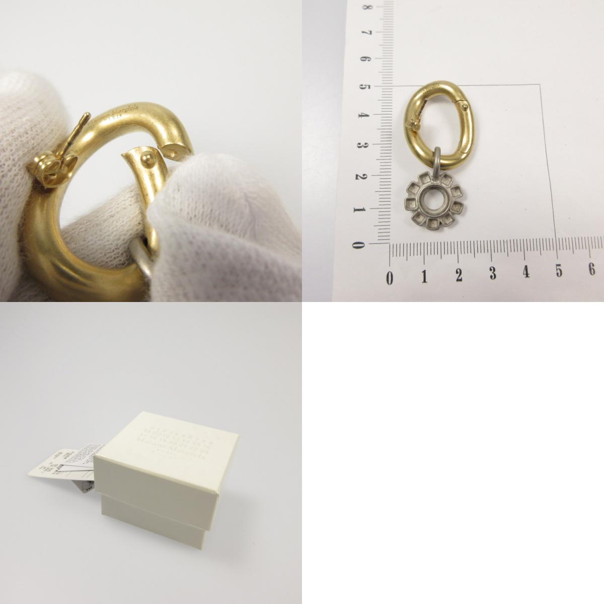 Maison Margiela | Maison Margiela Flower Motif Earring SM1VG0030 2022 A/W Single Earring Gold