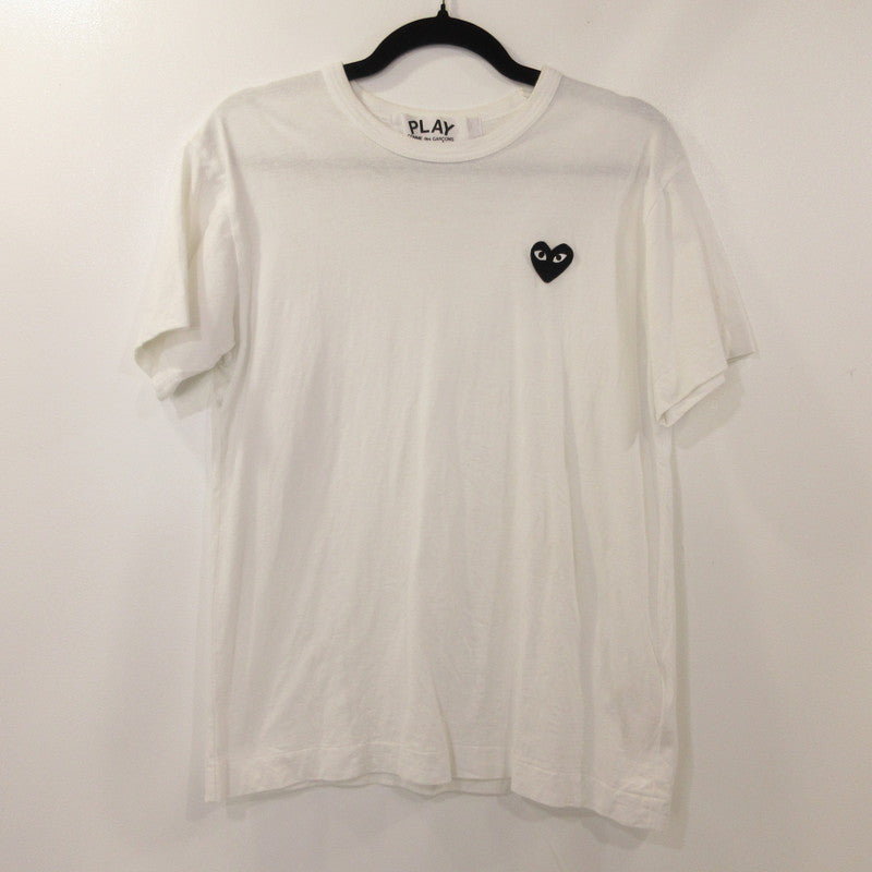 【中古】PLAY COMME des GARCONS | プレイコムデギャルソン 半袖Tシャツ AZ-T064 ホワイト サイズ:M