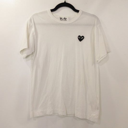 【中古】PLAY COMME des GARCONS | プレイコムデギャルソン 半袖Tシャツ AZ-T064 ホワイト サイズ:M