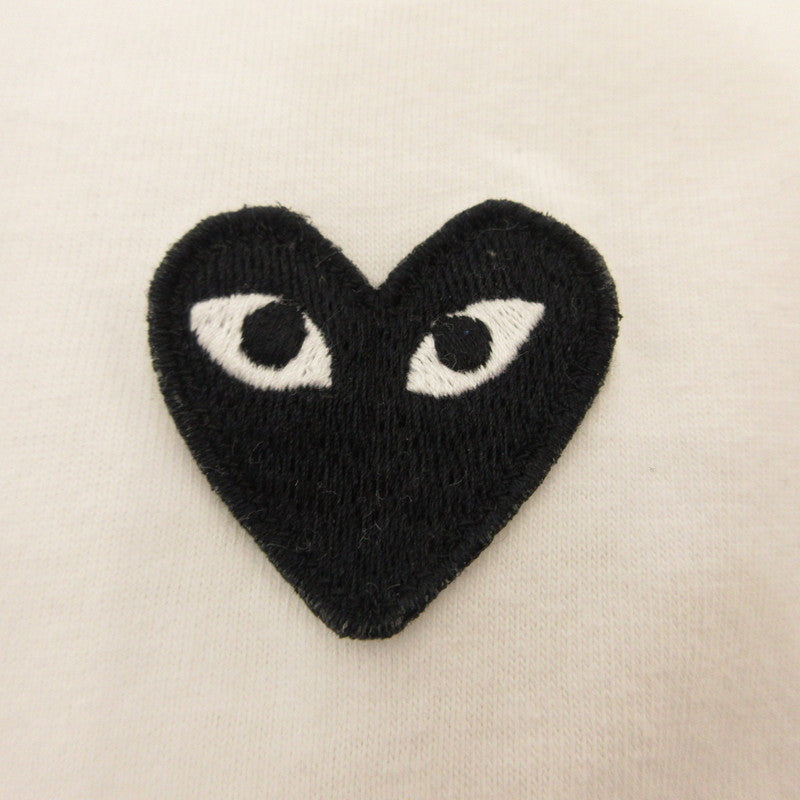 【中古】PLAY COMME des GARCONS | プレイコムデギャルソン 半袖Tシャツ AZ-T064 ホワイト サイズ:M