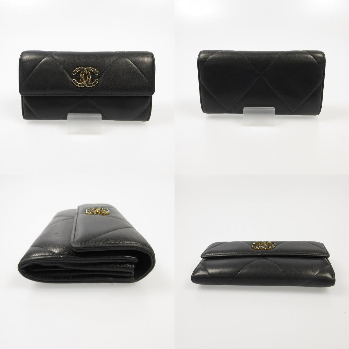 【中古】CHANEL | シャネル 19 ロングフラップウォレット 長財布 AP0955