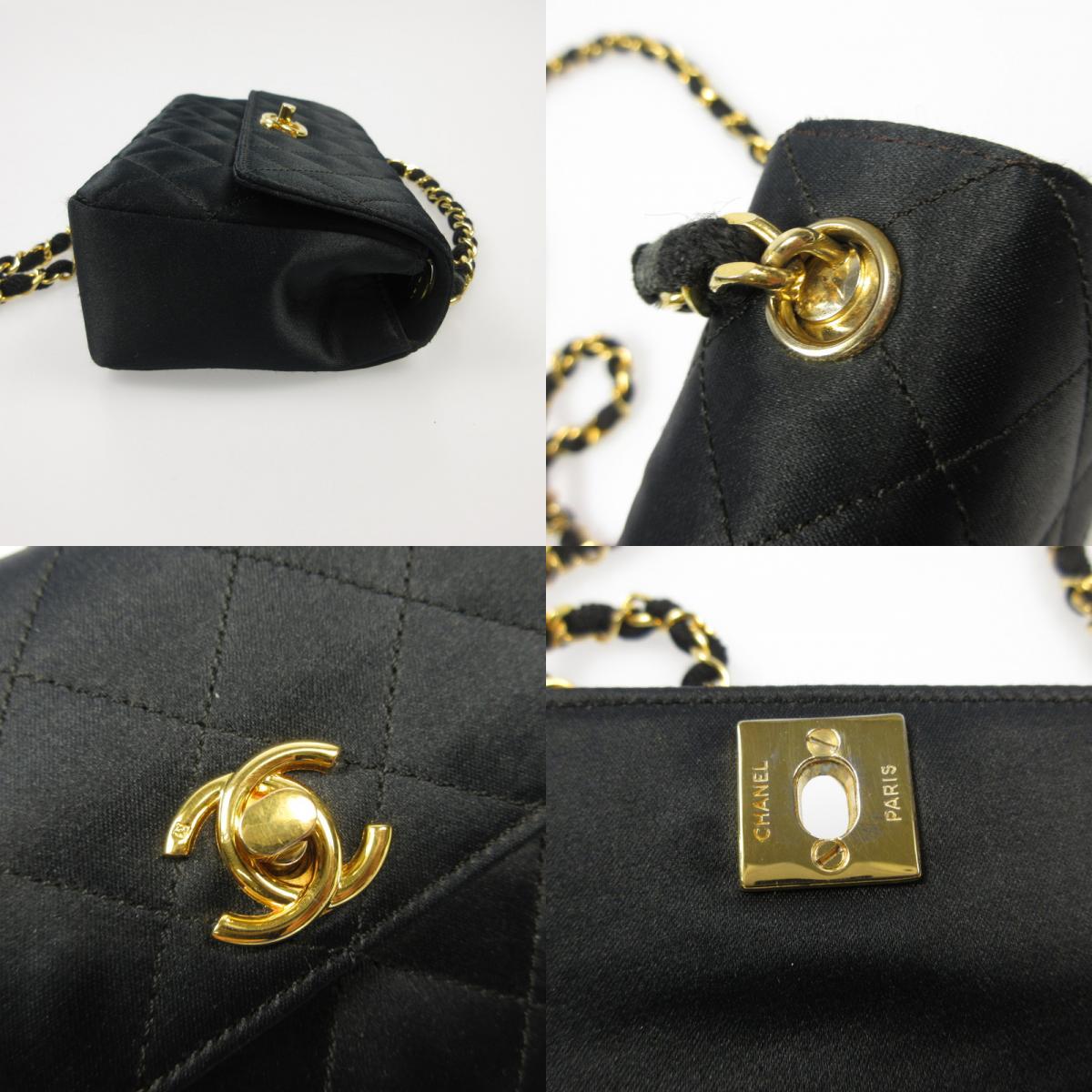 【中古】CHANEL | シャネル サテンミニマトラッセ ショルダーバッグ ヴィンテージ