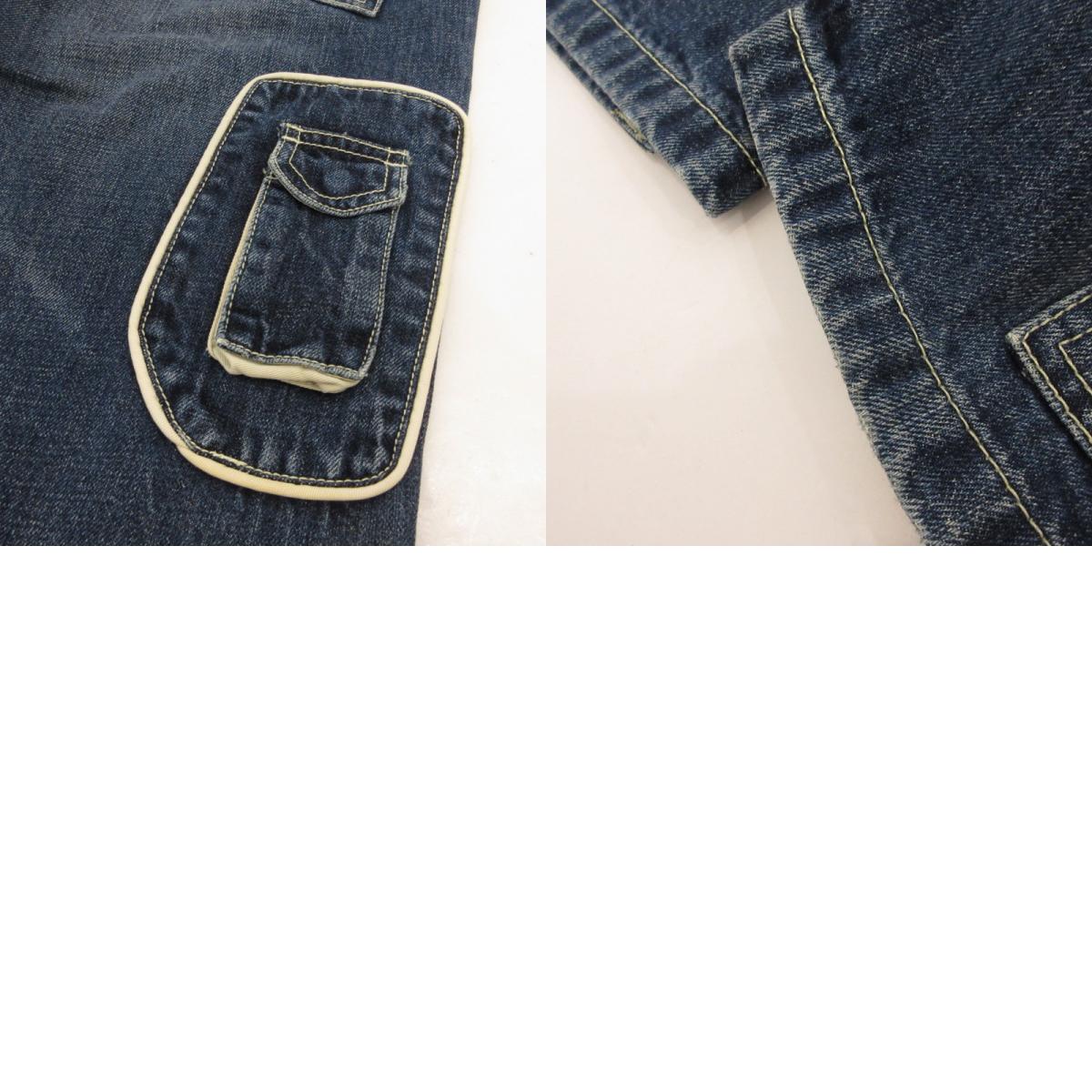 【中古】ARMANI JEANS | アルマーニ・ジーンズ デニムパンツ DIRTY TIGERS ブルー サイズ:XS