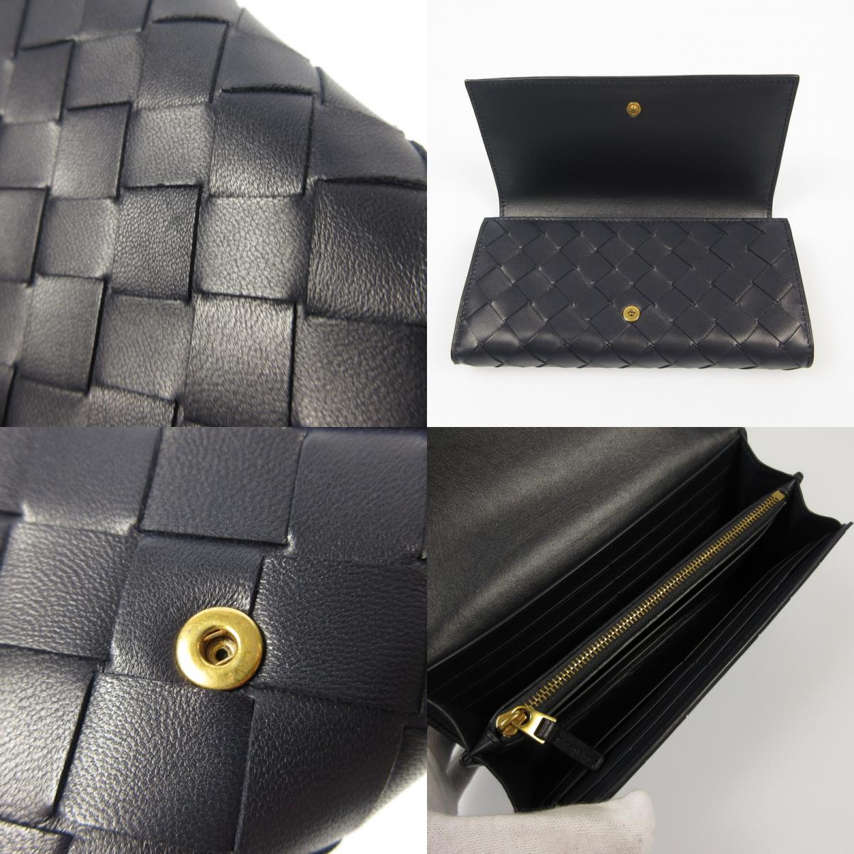 【中古】BOTTEGA VENETA | ボッテガヴェネタ ラージフラップウォレット 長財布 742936