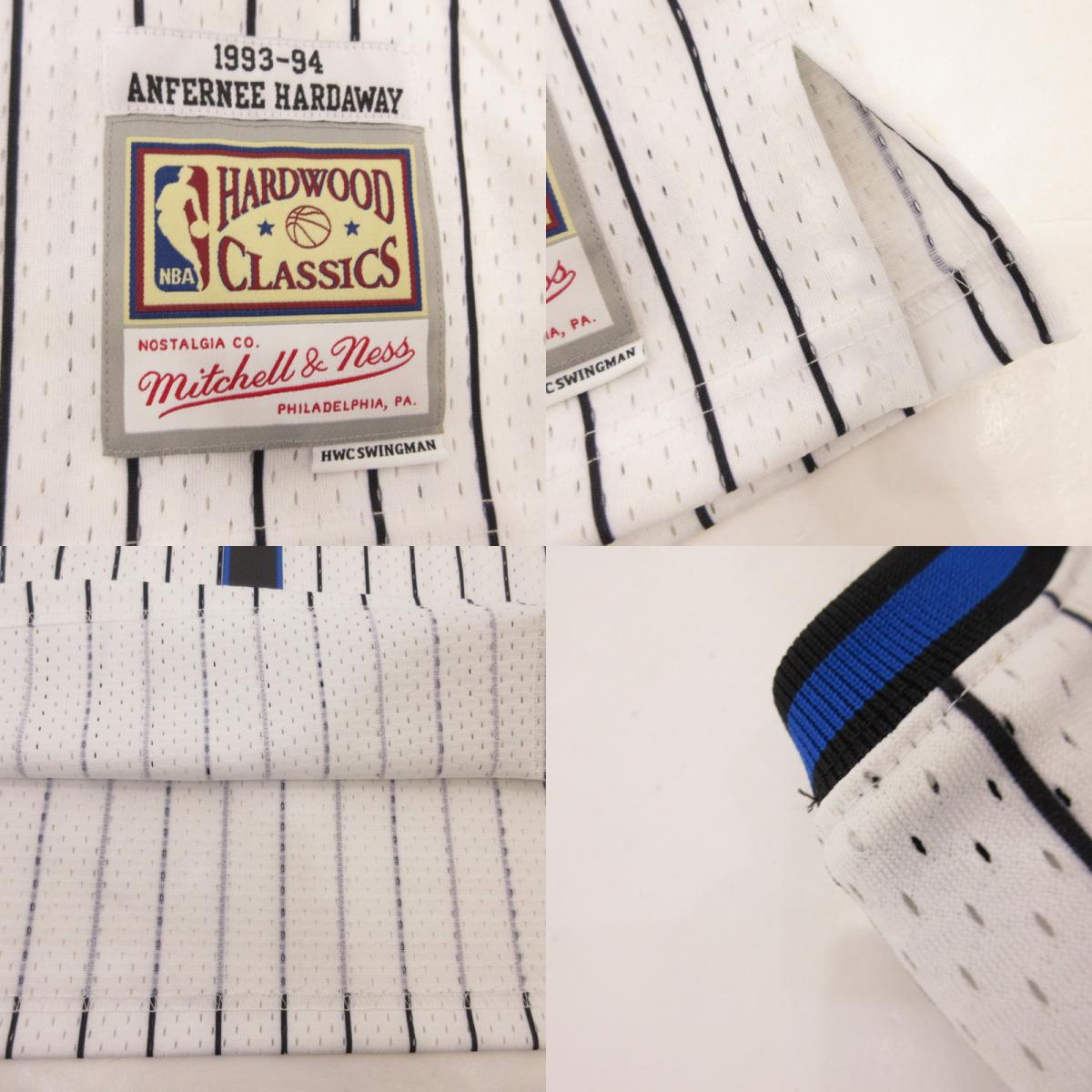 【中古】MITCHELL&NESS | ミッシェルアンドネスミッチェルアンドネス Orlando Magic Penny Hardaway 1993-94 半袖シャツ HY/SP2022 ホワイト サイズ:L
