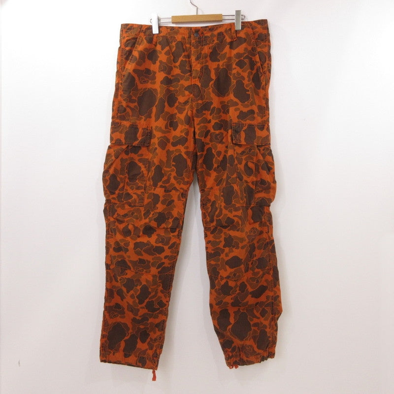 【中古】Carhartt WIP | カーハートダブリューアイピー Duck Cargo Pant カーゴパンツ I034249 カモ サイズ:36