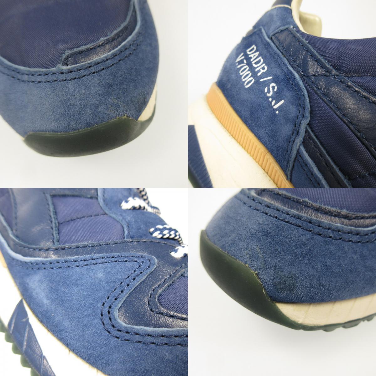 【中古】Diadora | ディアドラ V7000 DADR S.J. スニーカー FLDA170195 ネイビー 27.5cm