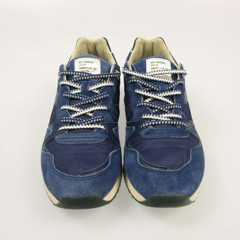 【中古】Diadora | ディアドラ V7000 DADR S.J. スニーカー FLDA170195 ネイビー 27.5cm