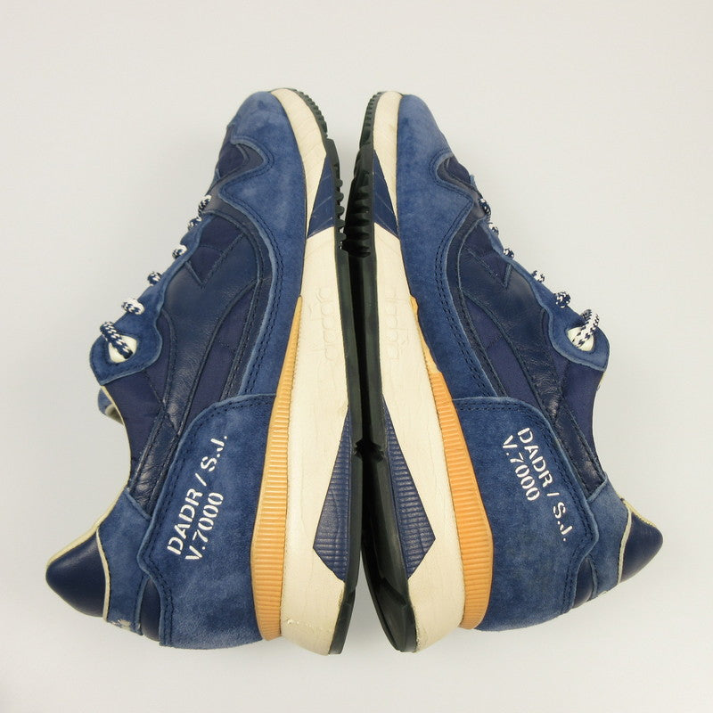 【中古】Diadora | ディアドラ V7000 DADR S.J. スニーカー FLDA170195 ネイビー 27.5cm